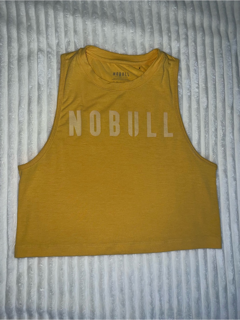 NOBULL Women's Muscle Tank Athletic Yellow